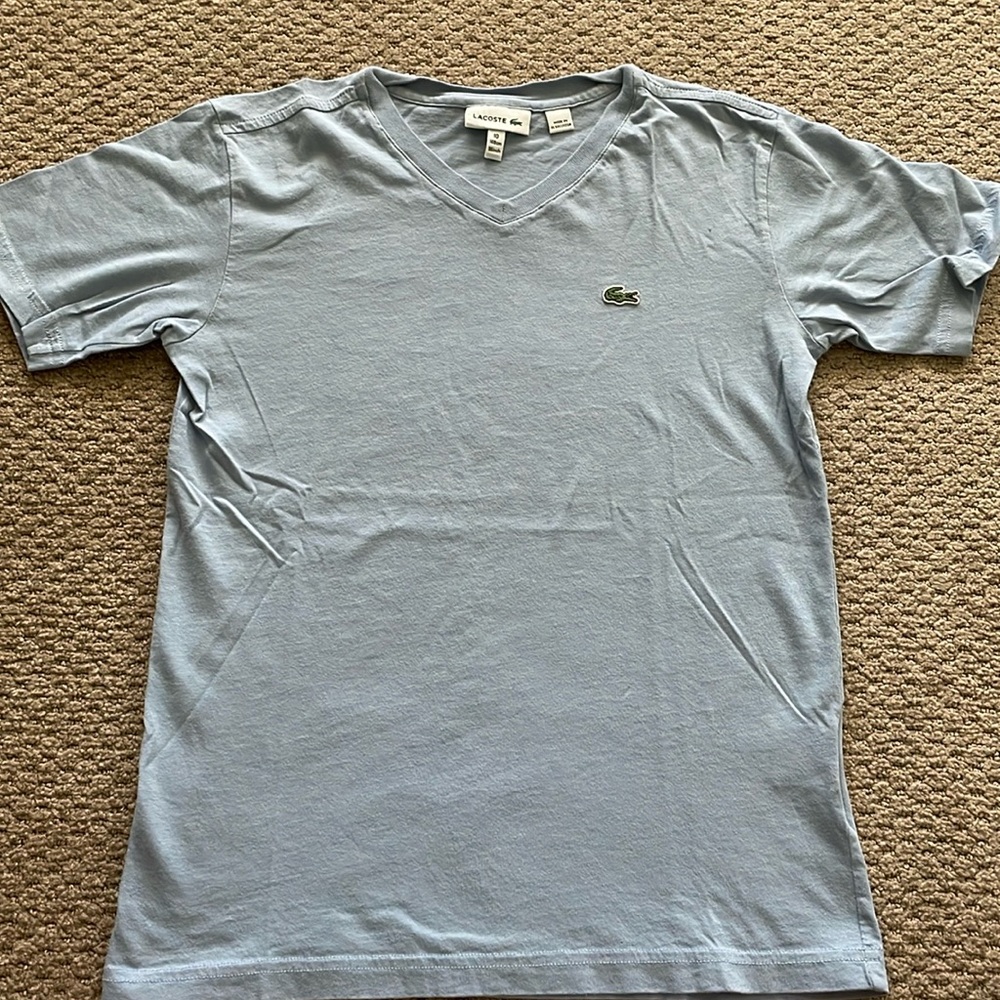 Kids Lacoste Vneck in Size 10